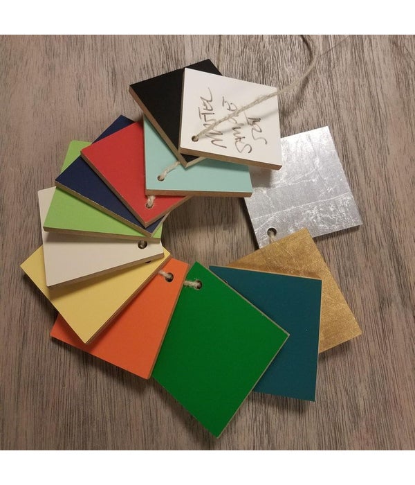 Color Swatches for Kenian Home Paint to Order Program.Price does not include S&H.